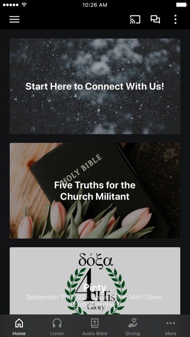 First Baptist Church of Puxico Screenshot