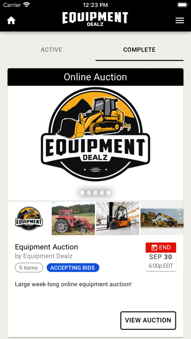 Equipment Dealz Screenshot