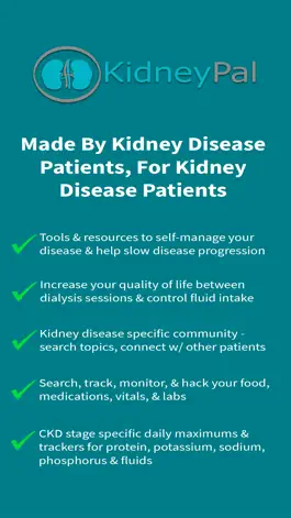Game screenshot KidneyPal: Kidney Disease Mgmt mod apk
