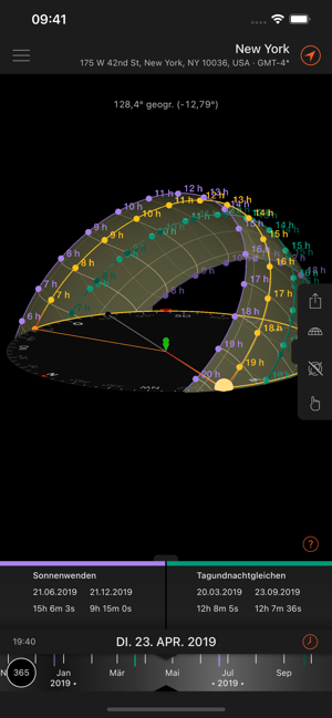 ‎Sun Surveyor Lite Screenshot