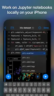 juno – python and jupyter iphone screenshot 2