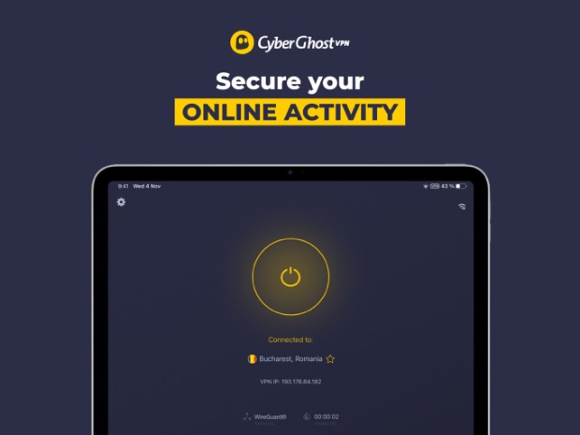 CyberGhost VPN: Safe on the