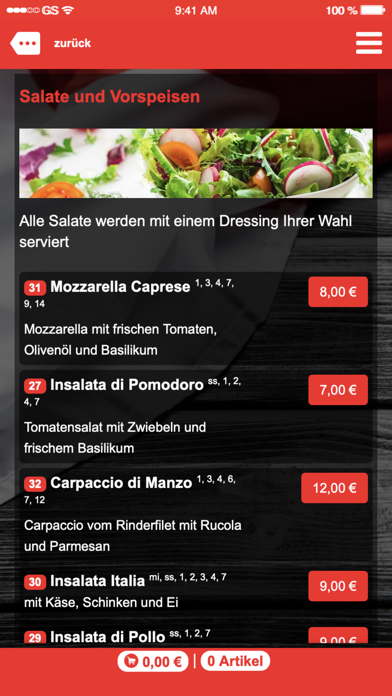 Il Carpaccio Heidelberg Screenshot