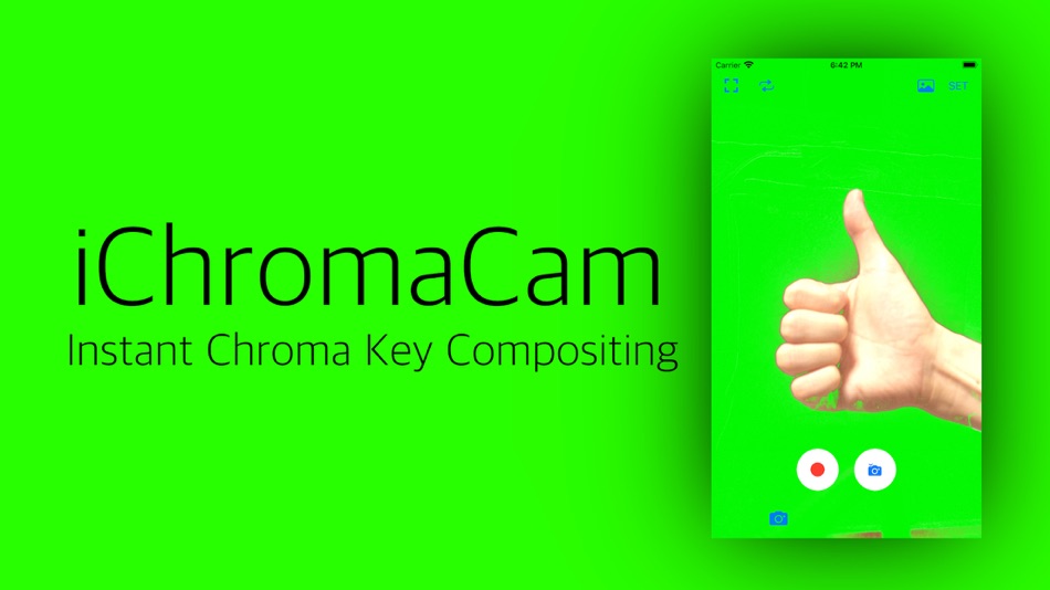 Easy Chroma Key :iChromaCam - 1.0.4 - (iOS)