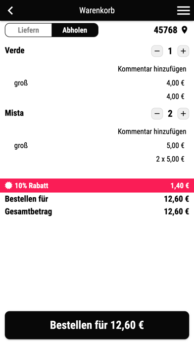 Pizzeria Alberto Marl Screenshot