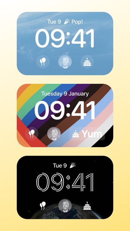 Lock Screen Icon Widgets