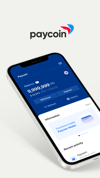 Paycoin Global Wallet Screenshot