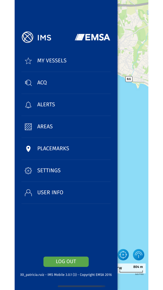 #4. EMSA IMS Mobile (iOS) 由: European Maritime Safety Agency