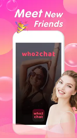 Game screenshot Who 2 chat: Cam Live Video app mod apk