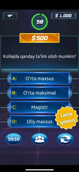 Game screenshot MillionUz hack