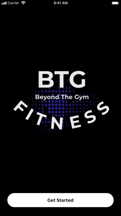 BTG Fitness Screenshot