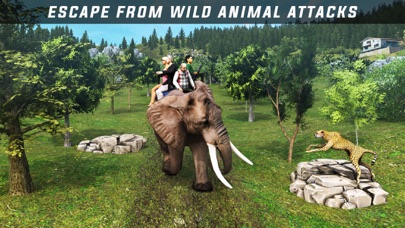 Elephant Wild Forest Safari 3D Screenshot