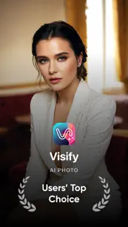 visify - ai photo enhancer iphone screenshot 1