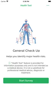 health test iphone screenshot 1