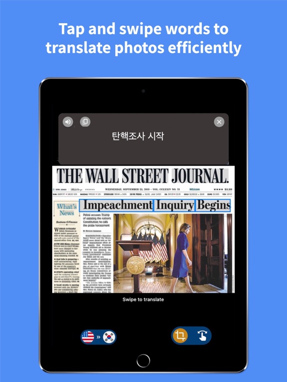 Korean - English : Translator iPad screenshot 5 - Productivity app