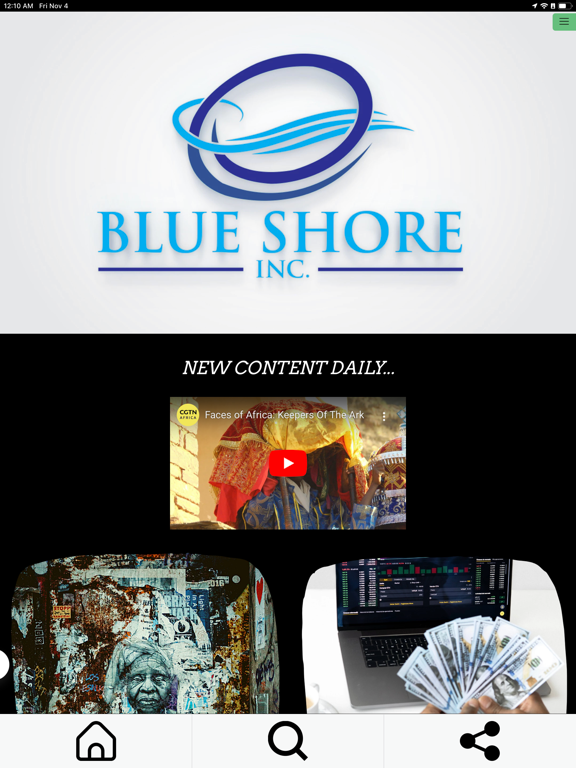 THE FIELD iPad screenshot 1 - Lifestyle app