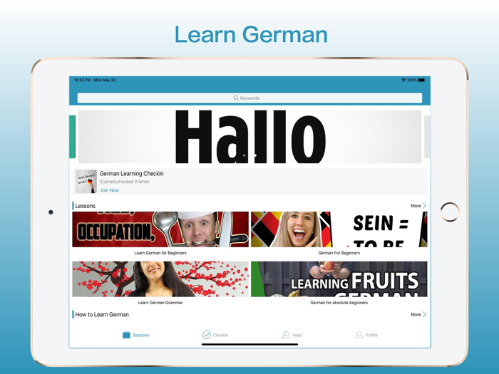 Learn German-German Lessons
