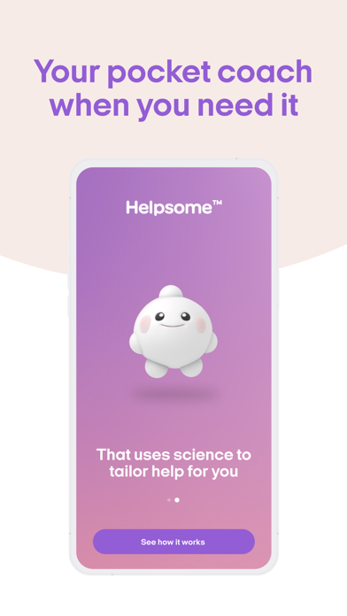 Helpsome - Your Pocket Coach Screenshot