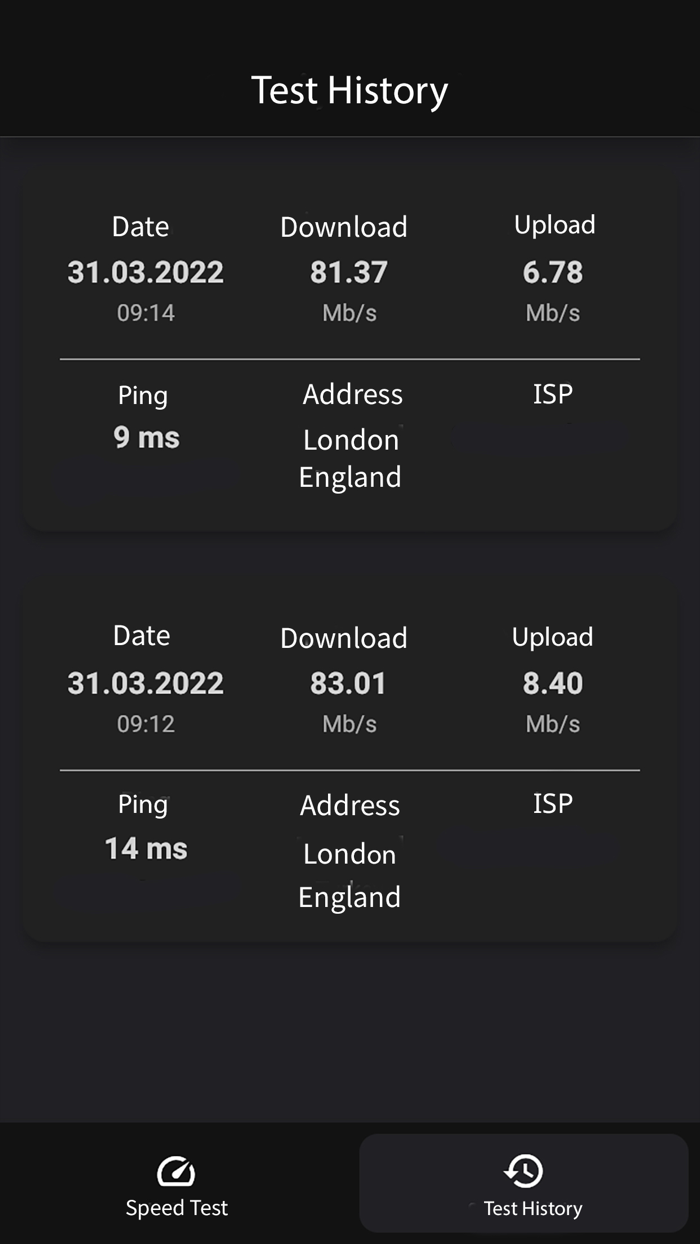 Speed Test by Veriplus