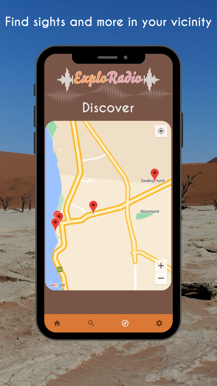 Namibia Audioguide Exploradio
