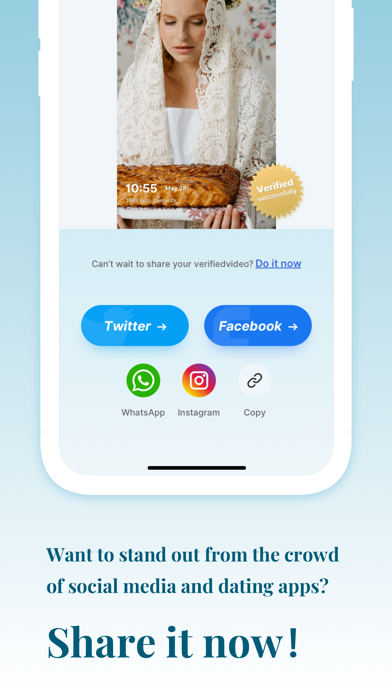 100% Authentic: VerifiedVideos Screenshot