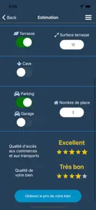 ESTIMATION IMMO screenshot #4 for iPhone