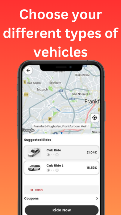 Cab Ride - Instant cab booking Screenshot