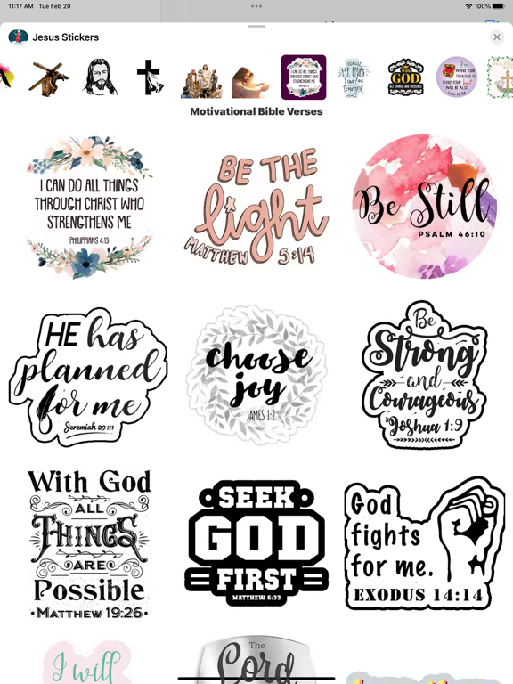 Screenshot #6 pour Jesus Stickers