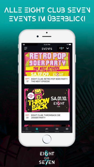Eight Club Seven Screenshot