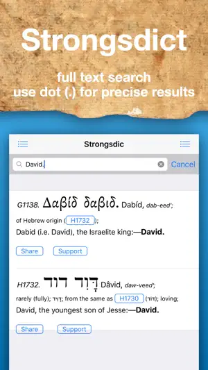 Strongsdict Greek Hebrew Dict screenshot 2