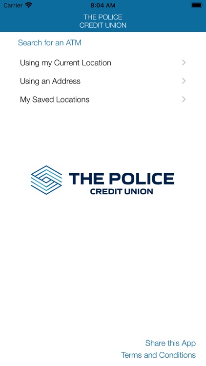 The Police CU ATM Finder