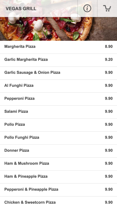 Vegas Grill Cleethorpe Screenshot