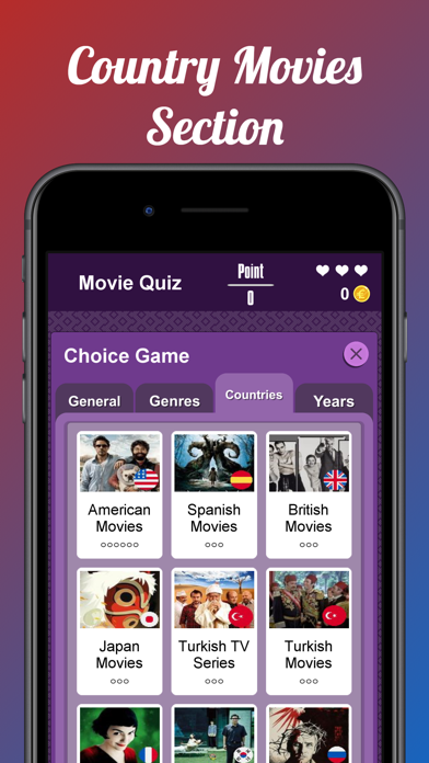 Movie Quiz & Watchlist Screenshot