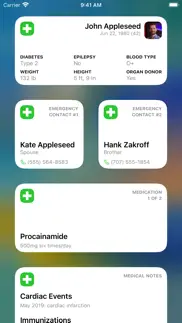 medical id records iphone screenshot 3