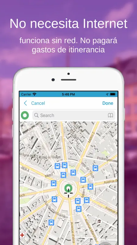 Paris a Pie: Offline Mapa screenshot 4 of 5
