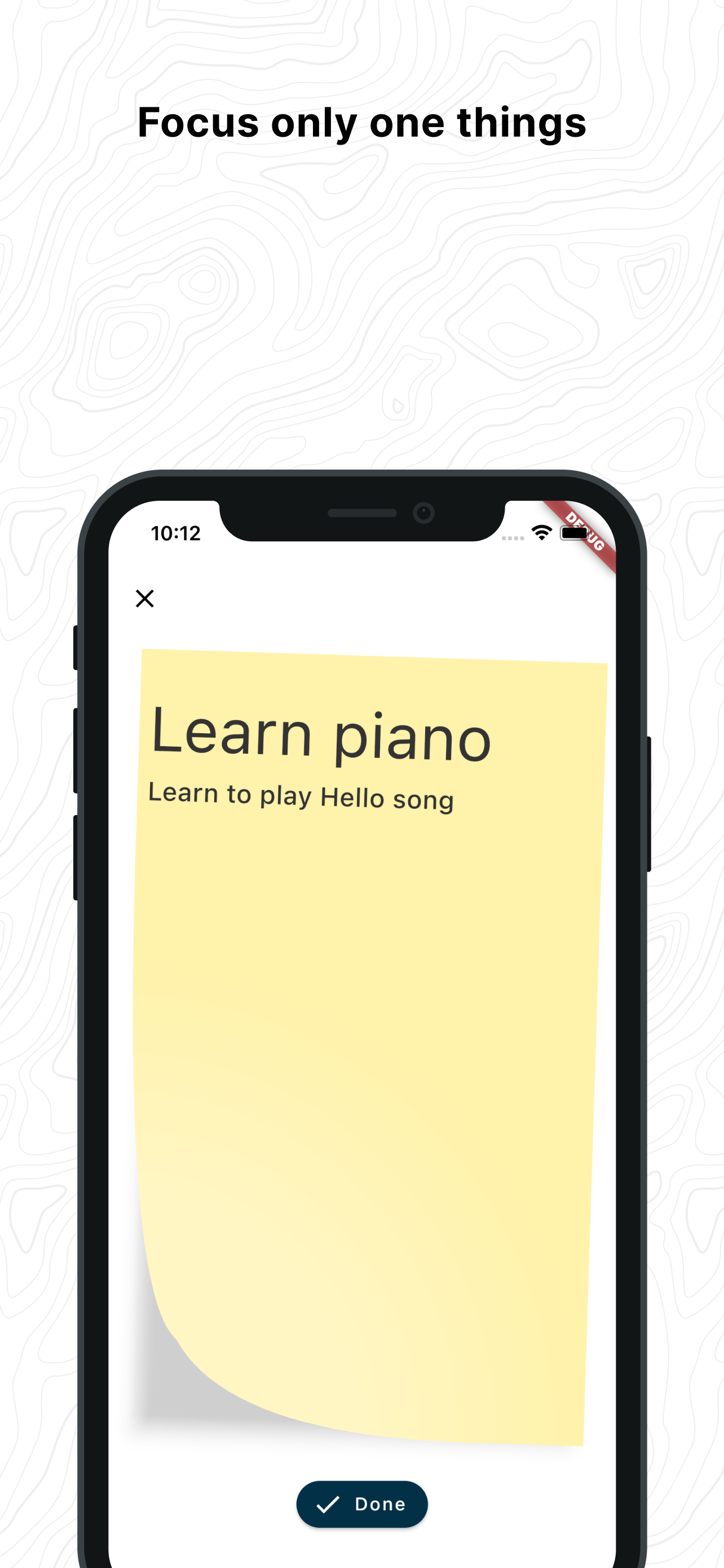 TODO 3: Only 3 tasks per day