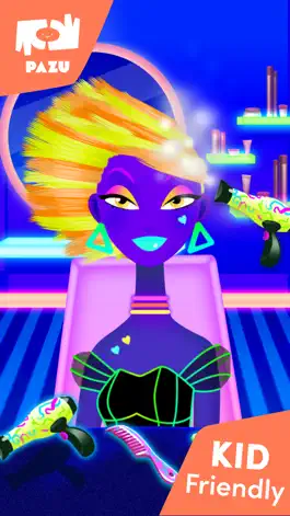 Game screenshot Girls Hair Salon Glow apk