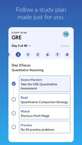 Game screenshot Ace: Personal Test Prep Coach apk