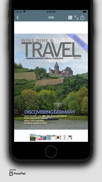 Screenshot #3 pour Wine Dine & Travel Magazine