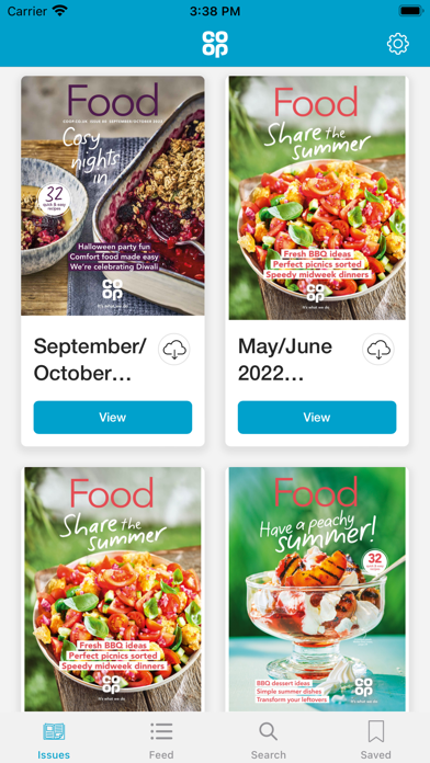 Co-op Food Magazine Screenshot