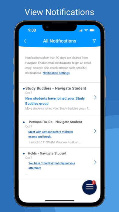 Navigate Student Screenshot