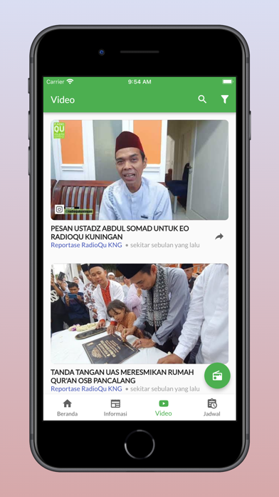 RadioQu Kuningan Muslim Pocket Screenshot