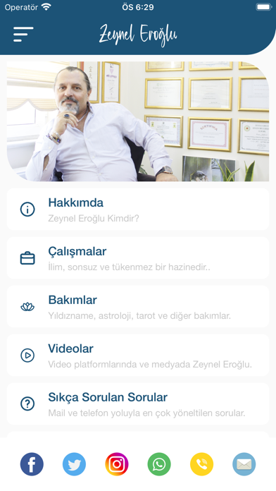 Medyum Astrolog Zeynel Eroglu Screenshot