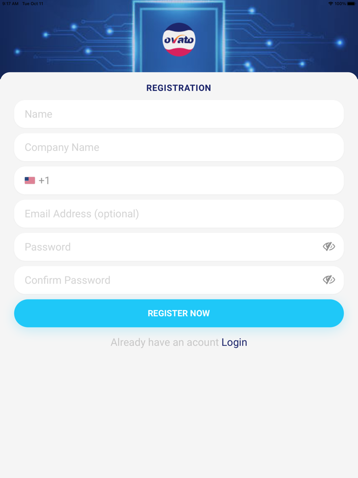 Ovato Merchant Wallet