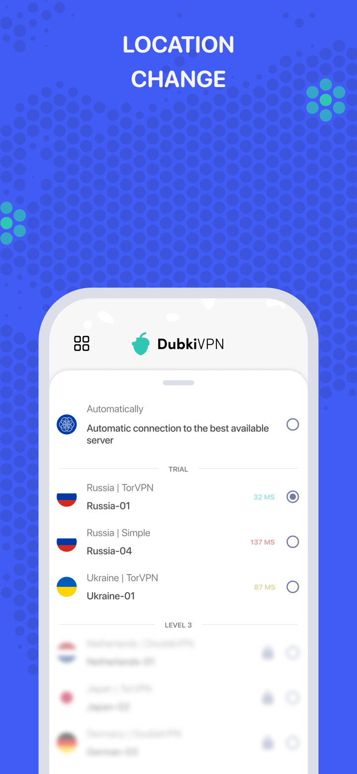 DubkiVPN. Fast & Secure VPN. screenshot 3