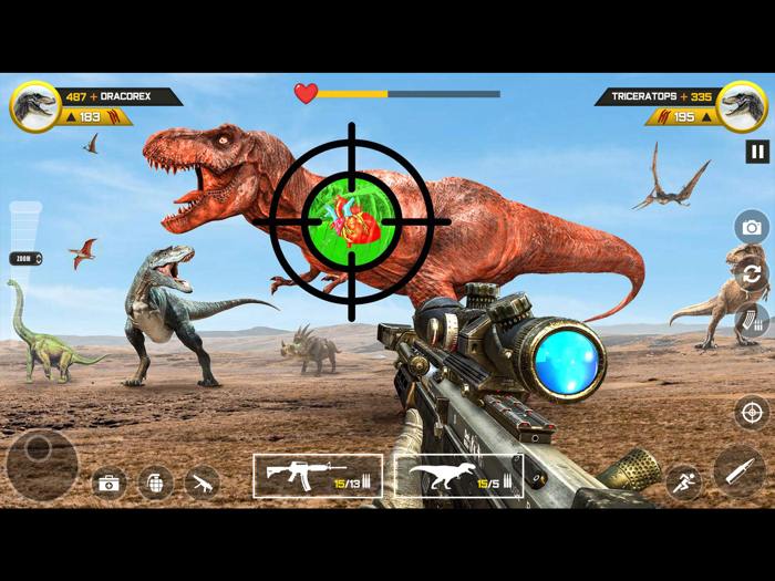 Dinosaur FPS Gun Hunting Games
