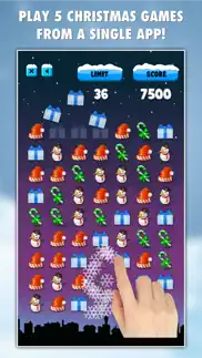 christmas games (5 games in 1) iphone screenshot 1