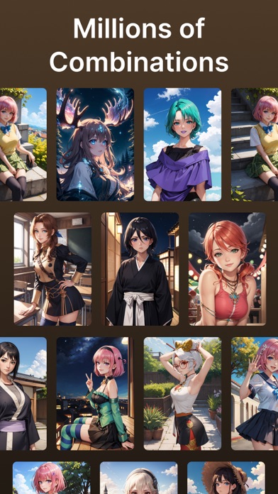 Anime Art - AI Girl Generator Screenshot