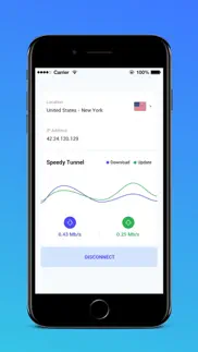 speed tunnel - secure privacy iPhone Captures Décran 2