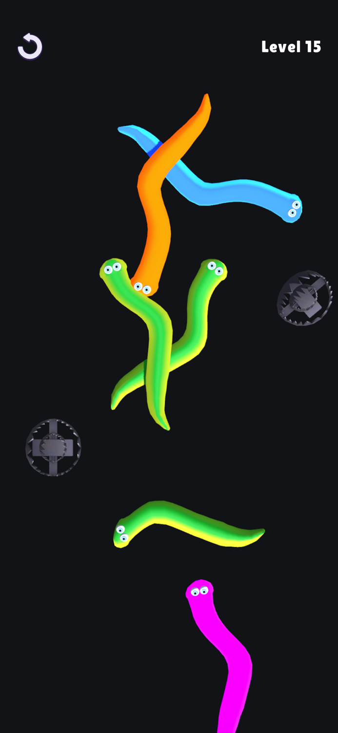 Sort Snakes Sorting Game